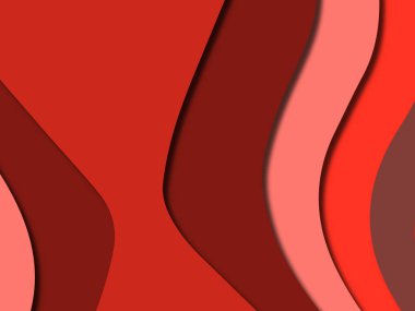 kağıt ile 3D arka plan şekilleri kesim. Soyut kağıt kitap kapağı için şablon arka plan bölmek. Kağıt arka plan kes. Soyut gerçekçi kağıt dekorasyon tasarımı için