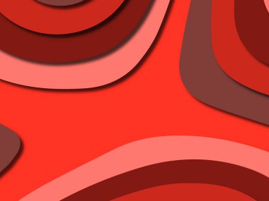 kağıt ile 3D arka plan şekilleri kesim. Soyut kağıt kitap kapağı için şablon arka plan bölmek. Kağıt arka plan kes. Soyut gerçekçi kağıt dekorasyon tasarımı için