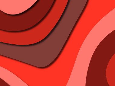 kağıt ile 3D arka plan şekilleri kesim. Soyut kağıt kitap kapağı için şablon arka plan bölmek. Kağıt arka plan kes. Soyut gerçekçi kağıt dekorasyon tasarımı için