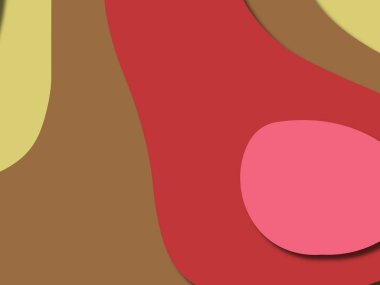 kağıt ile 3D arka plan şekilleri kesim. Soyut kağıt kitap kapağı için şablon arka plan bölmek. Kağıt arka plan kes. Soyut gerçekçi kağıt dekorasyon tasarımı için