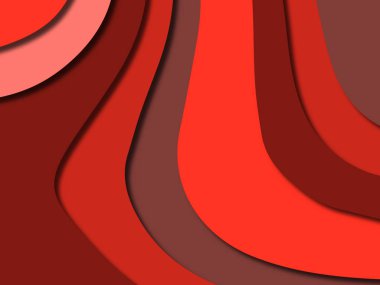 kağıt ile 3D arka plan şekilleri kesim. Soyut kağıt kitap kapağı için şablon arka plan bölmek. Kağıt arka plan kes. Soyut gerçekçi kağıt dekorasyon tasarımı için