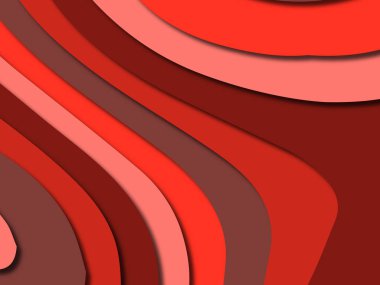 kağıt ile 3D arka plan şekilleri kesim. Soyut kağıt kitap kapağı için şablon arka plan bölmek. Kağıt arka plan kes. Soyut gerçekçi kağıt dekorasyon tasarımı için