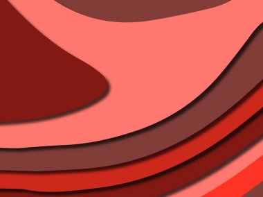 kağıt ile 3D arka plan şekilleri kesim. Soyut kağıt kitap kapağı için şablon arka plan bölmek. Kağıt arka plan kes. Soyut gerçekçi kağıt dekorasyon tasarımı için