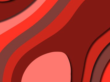 kağıt ile 3D arka plan şekilleri kesim. Soyut kağıt kitap kapağı için şablon arka plan bölmek. Kağıt arka plan kes. Soyut gerçekçi kağıt dekorasyon tasarımı için