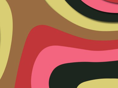 kağıt ile 3D arka plan şekilleri kesim. Soyut kağıt kitap kapağı için şablon arka plan bölmek. Kağıt arka plan kes. Soyut gerçekçi kağıt dekorasyon tasarımı için