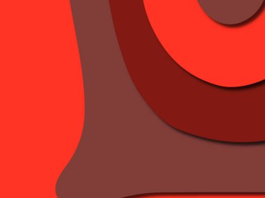 kağıt ile 3D arka plan şekilleri kesim. Soyut kağıt kitap kapağı için şablon arka plan bölmek. Kağıt arka plan kes. Soyut gerçekçi kağıt dekorasyon tasarımı için