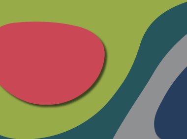 kağıt ile 3D arka plan şekilleri kesim. Soyut kağıt kitap kapağı için şablon arka plan bölmek. Kağıt arka plan kes. Soyut gerçekçi kağıt dekorasyon tasarımı için