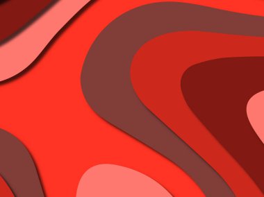 kağıt ile 3D arka plan şekilleri kesim. Soyut kağıt kitap kapağı için şablon arka plan bölmek. Kağıt arka plan kes. Soyut gerçekçi kağıt dekorasyon tasarımı için