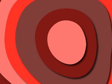 kağıt ile 3D arka plan şekilleri kesim. Soyut kağıt kitap kapağı için şablon arka plan bölmek. Kağıt arka plan kes. Soyut gerçekçi kağıt dekorasyon tasarımı için