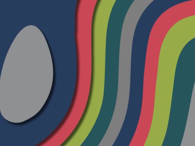 kağıt ile 3D arka plan şekilleri kesim. Soyut kağıt kitap kapağı için şablon arka plan bölmek. Kağıt arka plan kes. Soyut gerçekçi kağıt dekorasyon tasarımı için