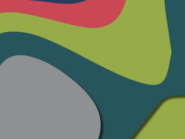 kağıt ile 3D arka plan şekilleri kesim. Soyut kağıt kitap kapağı için şablon arka plan bölmek. Kağıt arka plan kes. Soyut gerçekçi kağıt dekorasyon tasarımı için