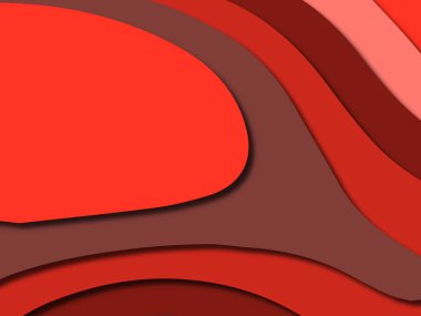 kağıt ile 3D arka plan şekilleri kesim. Soyut kağıt kitap kapağı için şablon arka plan bölmek. Kağıt arka plan kes. Soyut gerçekçi kağıt dekorasyon tasarımı için