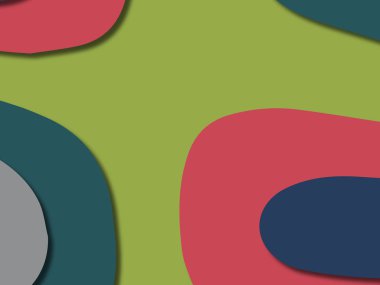 kağıt ile 3D arka plan şekilleri kesim. Soyut kağıt kitap kapağı için şablon arka plan bölmek. Kağıt arka plan kes. Soyut gerçekçi kağıt dekorasyon tasarımı için