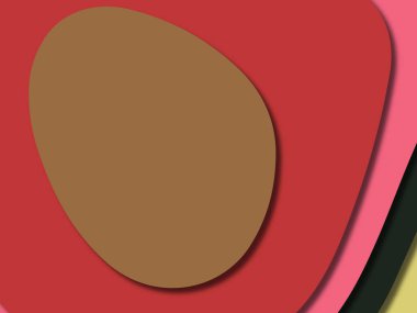 kağıt ile 3D arka plan şekilleri kesim. Soyut kağıt kitap kapağı için şablon arka plan bölmek. Kağıt arka plan kes. Soyut gerçekçi kağıt dekorasyon tasarımı için