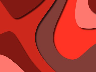 kağıt ile 3D arka plan şekilleri kesim. Soyut kağıt kitap kapağı için şablon arka plan bölmek. Kağıt arka plan kes. Soyut gerçekçi kağıt dekorasyon tasarımı için