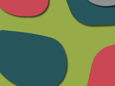 kağıt ile 3D arka plan şekilleri kesim. Soyut kağıt kitap kapağı için şablon arka plan bölmek. Kağıt arka plan kes. Soyut gerçekçi kağıt dekorasyon tasarımı için