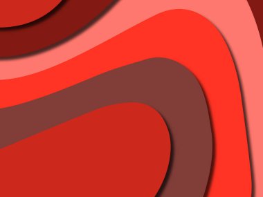 kağıt ile 3D arka plan şekilleri kesim. Soyut kağıt kitap kapağı için şablon arka plan bölmek. Kağıt arka plan kes. Soyut gerçekçi kağıt dekorasyon tasarımı için