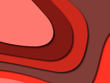 kağıt ile 3D arka plan şekilleri kesim. Soyut kağıt kitap kapağı için şablon arka plan bölmek. Kağıt arka plan kes. Soyut gerçekçi kağıt dekorasyon tasarımı için