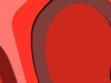 kağıt ile 3D arka plan şekilleri kesim. Soyut kağıt kitap kapağı için şablon arka plan bölmek. Kağıt arka plan kes. Soyut gerçekçi kağıt dekorasyon tasarımı için