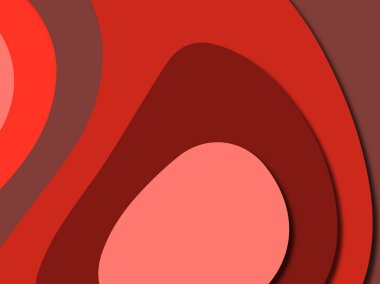 kağıt ile 3D arka plan şekilleri kesim. Soyut kağıt kitap kapağı için şablon arka plan bölmek. Kağıt arka plan kes. Soyut gerçekçi kağıt dekorasyon tasarımı için