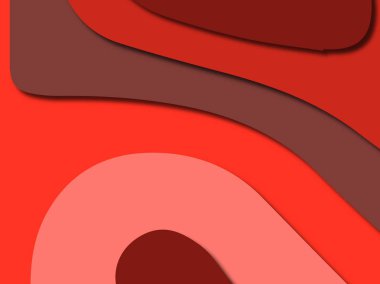 kağıt ile 3D arka plan şekilleri kesim. Soyut kağıt kitap kapağı için şablon arka plan bölmek. Kağıt arka plan kes. Soyut gerçekçi kağıt dekorasyon tasarımı için