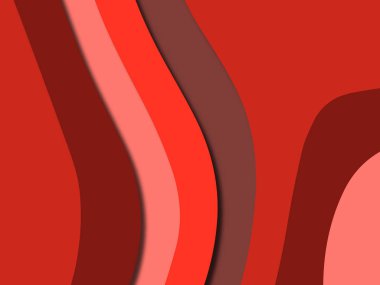 kağıt ile 3D arka plan şekilleri kesim. Soyut kağıt kitap kapağı için şablon arka plan bölmek. Kağıt arka plan kes. Soyut gerçekçi kağıt dekorasyon tasarımı için