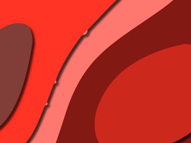 kağıt ile 3D arka plan şekilleri kesim. Soyut kağıt kitap kapağı için şablon arka plan bölmek. Kağıt arka plan kes. Soyut gerçekçi kağıt dekorasyon tasarımı için