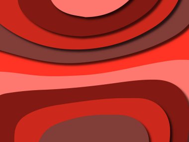 kağıt ile 3D arka plan şekilleri kesim. Soyut kağıt kitap kapağı için şablon arka plan bölmek. Kağıt arka plan kes. Soyut gerçekçi kağıt dekorasyon tasarımı için