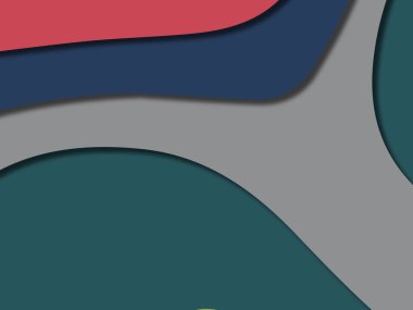 kağıt ile 3D arka plan şekilleri kesim. Soyut kağıt kitap kapağı için şablon arka plan bölmek. Kağıt arka plan kes. Soyut gerçekçi kağıt dekorasyon tasarımı için