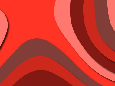 kağıt ile 3D arka plan şekilleri kesim. Soyut kağıt kitap kapağı için şablon arka plan bölmek. Kağıt arka plan kes. Soyut gerçekçi kağıt dekorasyon tasarımı için