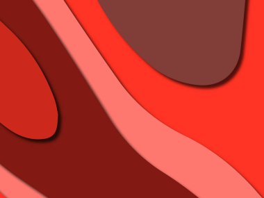 kağıt ile 3D arka plan şekilleri kesim. Soyut kağıt kitap kapağı için şablon arka plan bölmek. Kağıt arka plan kes. Soyut gerçekçi kağıt dekorasyon tasarımı için