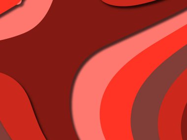 kağıt ile 3D arka plan şekilleri kesim. Soyut kağıt kitap kapağı için şablon arka plan bölmek. Kağıt arka plan kes. Soyut gerçekçi kağıt dekorasyon tasarımı için