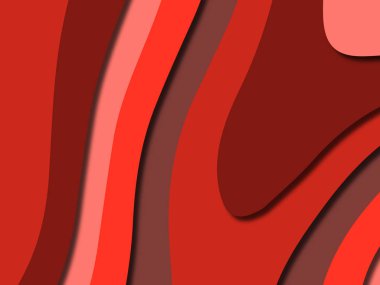 kağıt ile 3D arka plan şekilleri kesim. Soyut kağıt kitap kapağı için şablon arka plan bölmek. Kağıt arka plan kes. Soyut gerçekçi kağıt dekorasyon tasarımı için