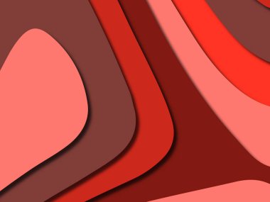 kağıt ile 3D arka plan şekilleri kesim. Soyut kağıt kitap kapağı için şablon arka plan bölmek. Kağıt arka plan kes. Soyut gerçekçi kağıt dekorasyon tasarımı için