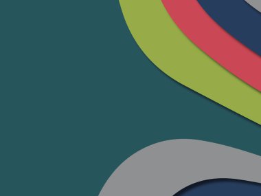 kağıt ile 3D arka plan şekilleri kesim. Soyut kağıt kitap kapağı için şablon arka plan bölmek. Kağıt arka plan kes. Soyut gerçekçi kağıt dekorasyon tasarımı için