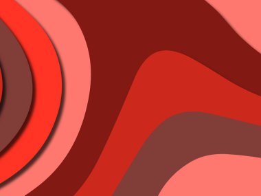 kağıt ile 3D arka plan şekilleri kesim. Soyut kağıt kitap kapağı için şablon arka plan bölmek. Kağıt arka plan kes. Soyut gerçekçi kağıt dekorasyon tasarımı için