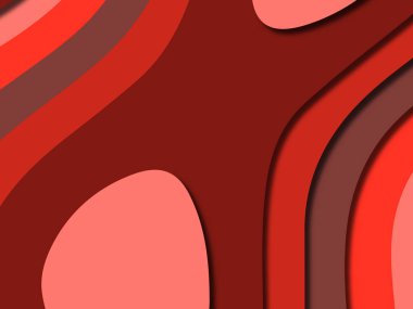 kağıt ile 3D arka plan şekilleri kesim. Soyut kağıt kitap kapağı için şablon arka plan bölmek. Kağıt arka plan kes. Soyut gerçekçi kağıt dekorasyon tasarımı için