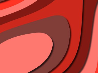 kağıt ile 3D arka plan şekilleri kesim. Soyut kağıt kitap kapağı için şablon arka plan bölmek. Kağıt arka plan kes. Soyut gerçekçi kağıt dekorasyon tasarımı için