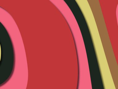 kağıt ile 3D arka plan şekilleri kesim. Soyut kağıt kitap kapağı için şablon arka plan bölmek. Kağıt arka plan kes. Soyut gerçekçi kağıt dekorasyon tasarımı için