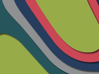 kağıt ile 3D arka plan şekilleri kesim. Soyut kağıt kitap kapağı için şablon arka plan bölmek. Kağıt arka plan kes. Soyut gerçekçi kağıt dekorasyon tasarımı için