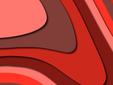 kağıt ile 3D arka plan şekilleri kesim. Soyut kağıt kitap kapağı için şablon arka plan bölmek. Kağıt arka plan kes. Soyut gerçekçi kağıt dekorasyon tasarımı için