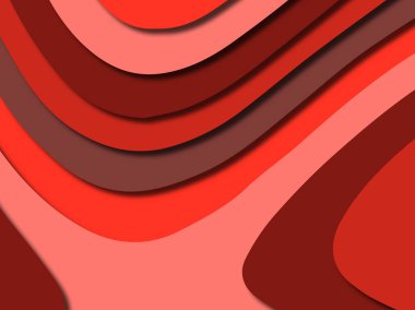 kağıt ile 3D arka plan şekilleri kesim. Soyut kağıt kitap kapağı için şablon arka plan bölmek. Kağıt arka plan kes. Soyut gerçekçi kağıt dekorasyon tasarımı için