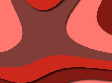 kağıt ile 3D arka plan şekilleri kesim. Soyut kağıt kitap kapağı için şablon arka plan bölmek. Kağıt arka plan kes. Soyut gerçekçi kağıt dekorasyon tasarımı için