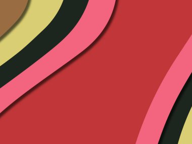 kağıt ile 3D arka plan şekilleri kesim. Soyut kağıt kitap kapağı için şablon arka plan bölmek. Kağıt arka plan kes. Soyut gerçekçi kağıt dekorasyon tasarımı için