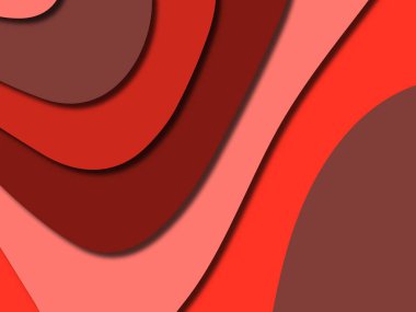 kağıt ile 3D arka plan şekilleri kesim. Soyut kağıt kitap kapağı için şablon arka plan bölmek. Kağıt arka plan kes. Soyut gerçekçi kağıt dekorasyon tasarımı için