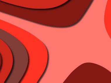 kağıt ile 3D arka plan şekilleri kesim. Soyut kağıt kitap kapağı için şablon arka plan bölmek. Kağıt arka plan kes. Soyut gerçekçi kağıt dekorasyon tasarımı için