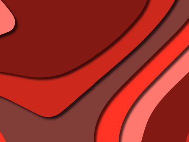 kağıt ile 3D arka plan şekilleri kesim. Soyut kağıt kitap kapağı için şablon arka plan bölmek. Kağıt arka plan kes. Soyut gerçekçi kağıt dekorasyon tasarımı için