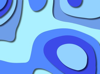 kağıt ile 3D arka plan şekilleri kesim. Soyut kağıt kitap kapağı için şablon arka plan bölmek. Kağıt arka plan kes. Soyut gerçekçi kağıt dekorasyon tasarımı için