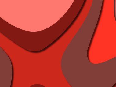 kağıt ile 3D arka plan şekilleri kesim. Soyut kağıt kitap kapağı için şablon arka plan bölmek. Kağıt arka plan kes. Soyut gerçekçi kağıt dekorasyon tasarımı için