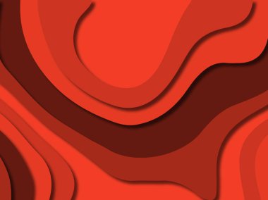 kağıt ile 3D arka plan şekilleri kesim. Soyut kağıt kitap kapağı için şablon arka plan bölmek. Kağıt arka plan kes. Soyut gerçekçi kağıt dekorasyon tasarımı için